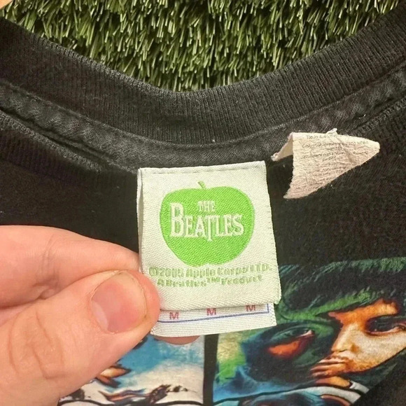 Vintage The Beatles Band T-shirt Medium - Picture 3 of 5